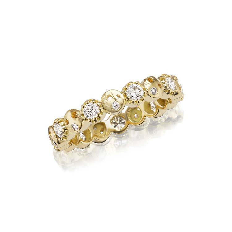 Dana Bronfman Every Other Diamond and Oculus Eternity Band