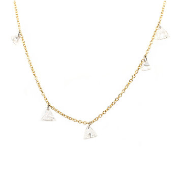 TAP Free Set Trillion Diamond Necklace