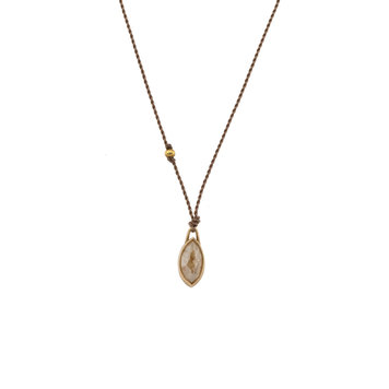 Margaret Solow Rosecut Diamond Necklace