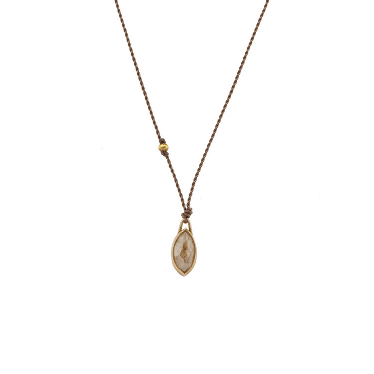 Margaret Solow Rosecut Diamond Necklace