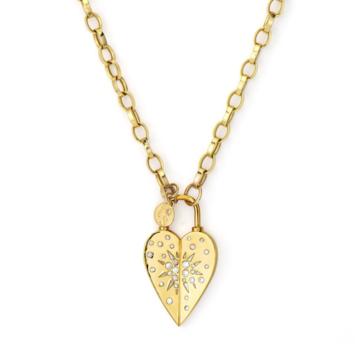 Three Stories Love Explosion Heart Pendant