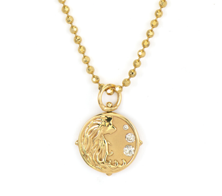 Three Stories Sea Goddess Diamond Top Switch Single Charm