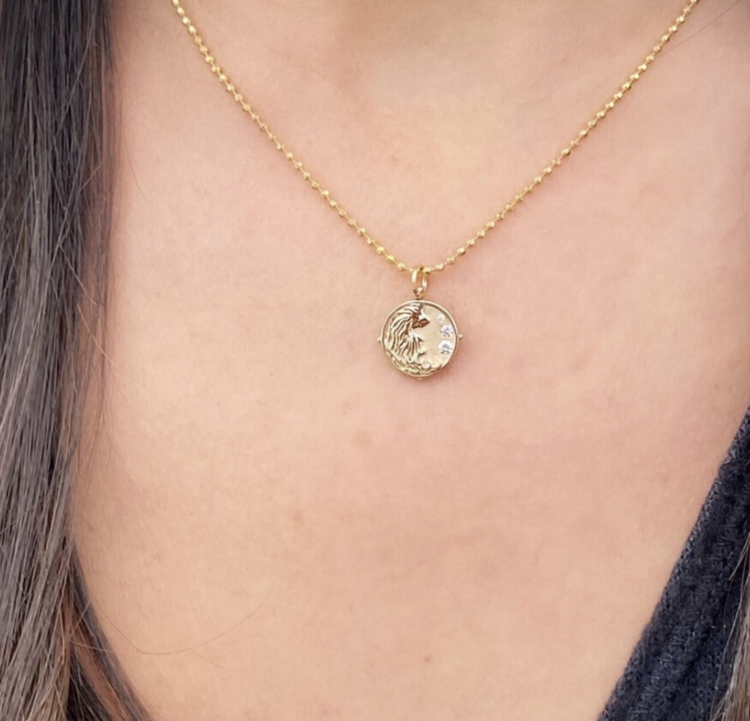 Three Stories Sea Goddess Diamond Top Switch Single Charm