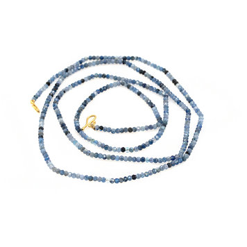 Lena Skadegard Unknotted Kyanite Beaded Necklace