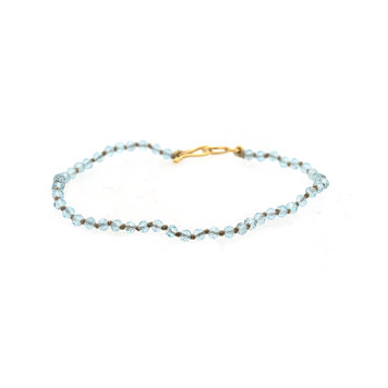 Lena Skadegard Apatite Knotted Beaded Bracelet