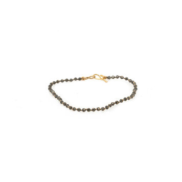 Lena Skadegard Pyrite Beaded Bracelet