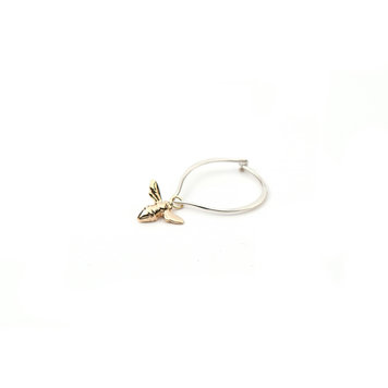 CFJ Bees Dangle Tiny Bee Mixed Single Earring