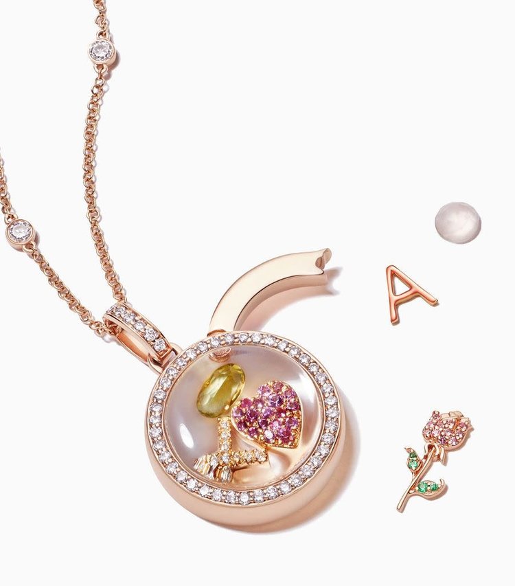 Loquet Rose Gratitude Charm