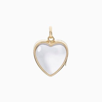 Loquet 14k Gold Medium Heart Locket