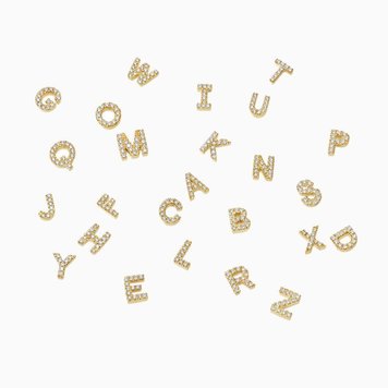 Loquet Diamond Initials - J