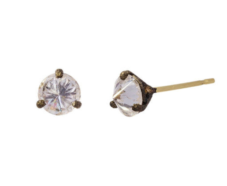 TAP Inverted Diamond Studs - 4mm
