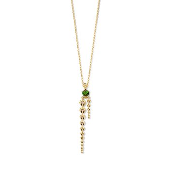 Dries Criel Tsavorite Bond Flow Pendant Necklace