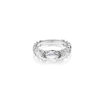 Dana Bronfman East-West Marquise Agra Frosty Ring