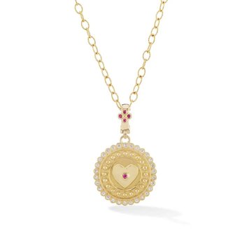 Orly Marcel Heart Pendant Necklace