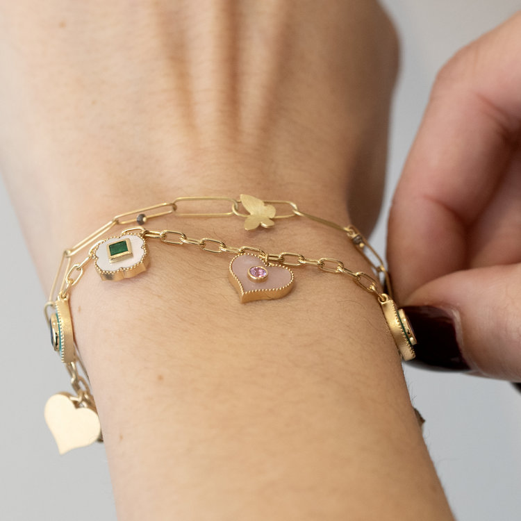 Orly Marcel Symbols Charm Bracelet
