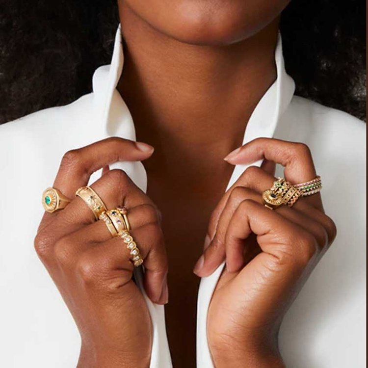 Orly Marcel Heart Stacking Ring