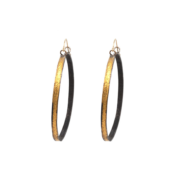 CFJ Fusion Oval Fusion Hoops Large