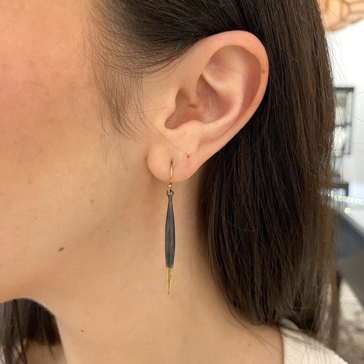 CFJ Fusion Fusion Long Quill Earrings