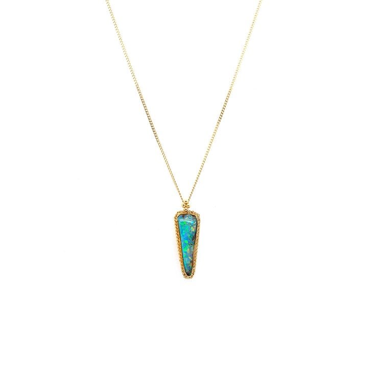 Amali One-of-a-Kind Boulder Opal Necklace