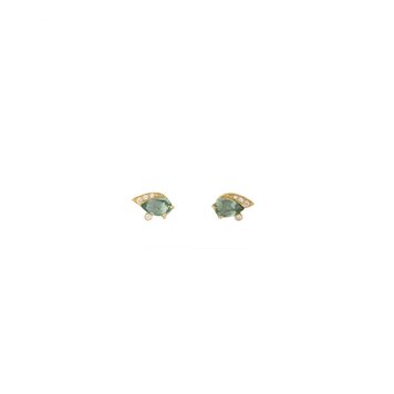 Celine store octagonal earrings