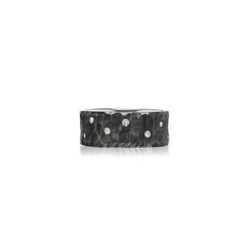 Dana Bronfman Constellation Convex Rhodium Ring