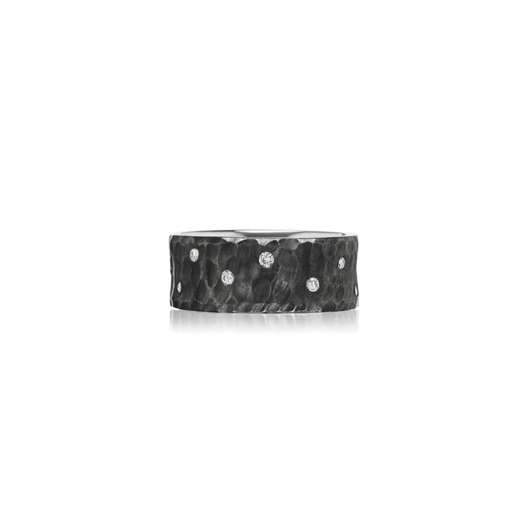 Dana Bronfman Constellation Convex Rhodium Ring