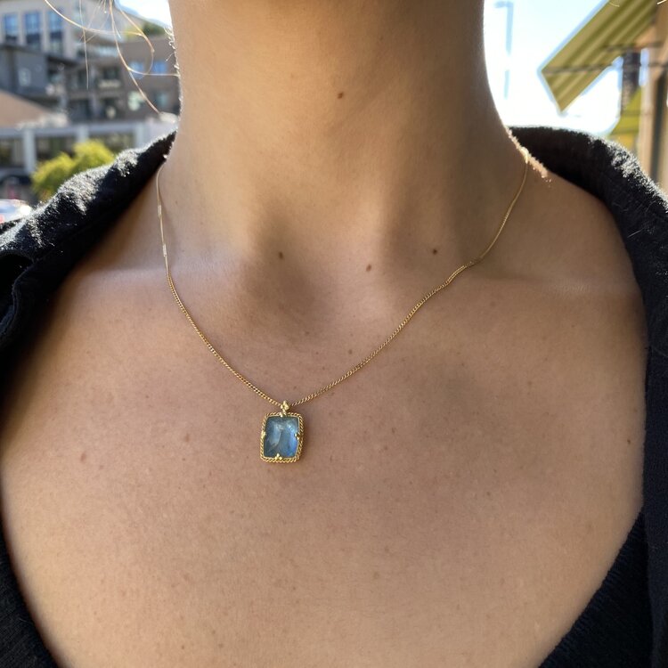 Amali One-of-a-Kind Aquamarine Necklace