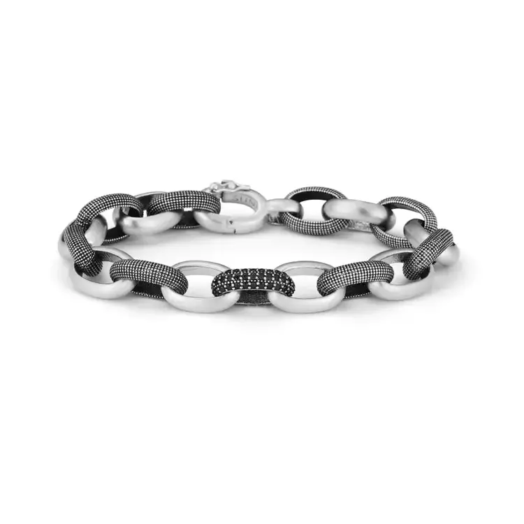 925SUNEERA Neil Link Sterling Silver Bracelet