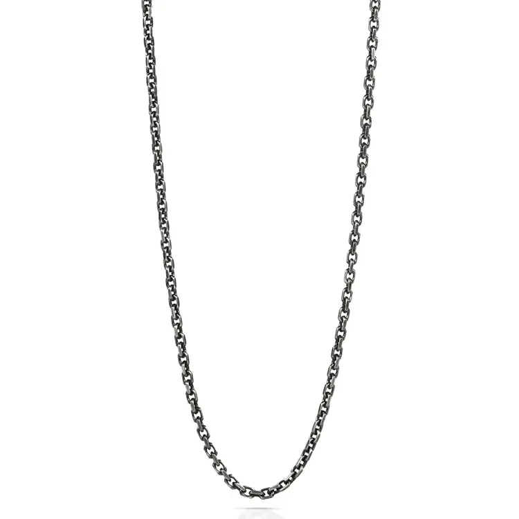 925SUNEERA Cove Sterling Silver Square Cable Chain