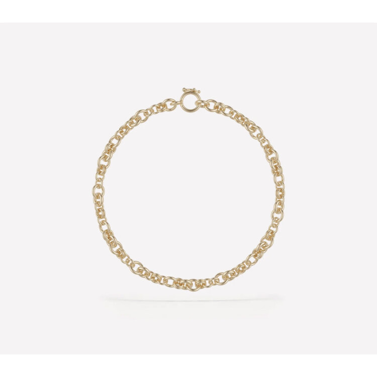 Spinelli Kilcollin Helio YG Chain 8"