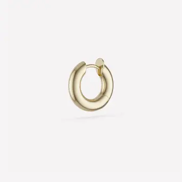 Spinelli Kilcollin Macro Hoop Yellow Gold Single