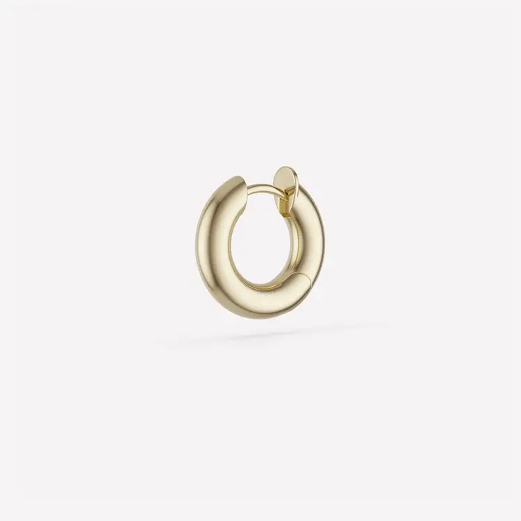 Spinelli Kilcollin Macro Hoop Yellow Gold Single