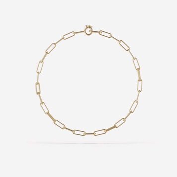 Spinelli Kilcollin Elliptical YG Chain 16"