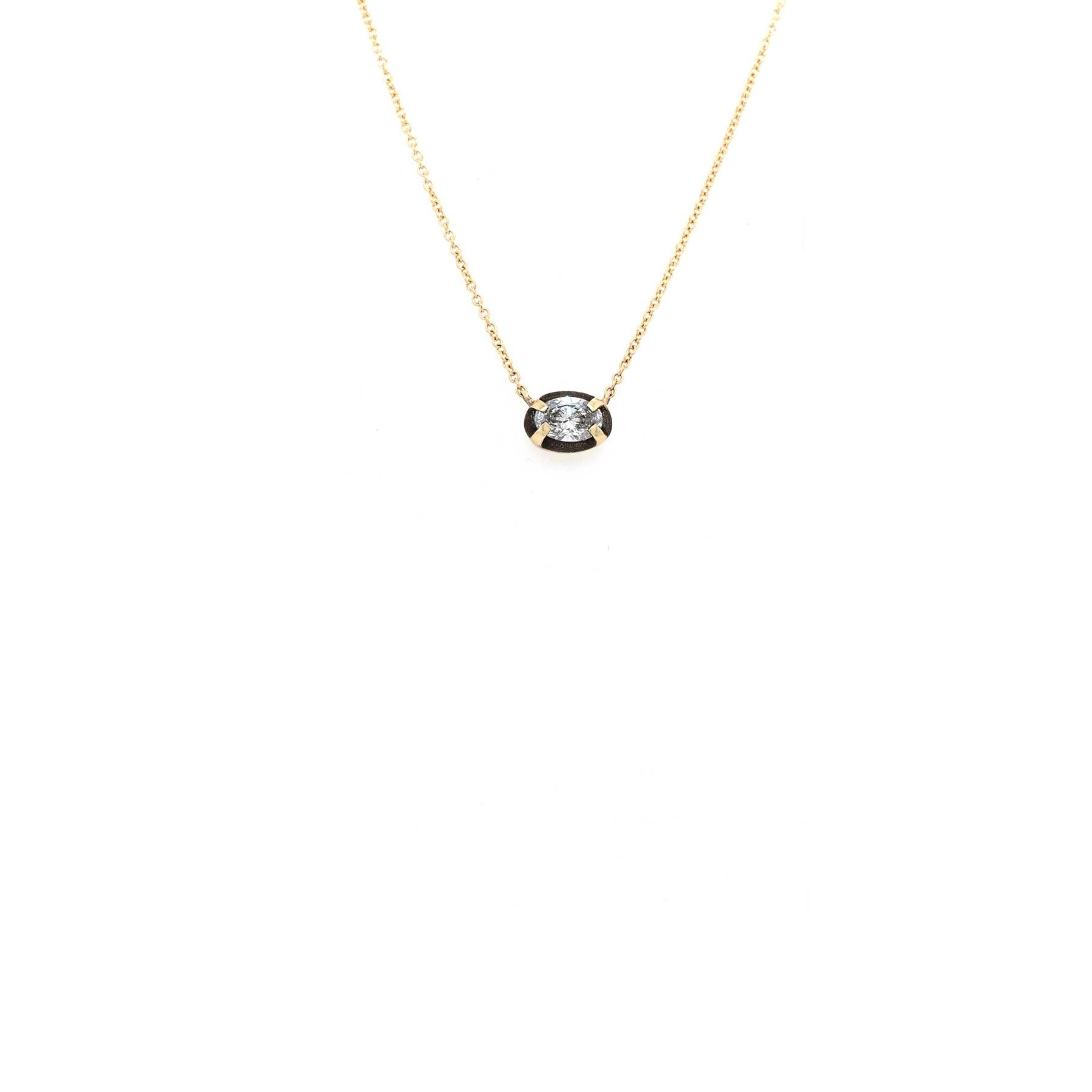 Dark Halo Pendant Necklace