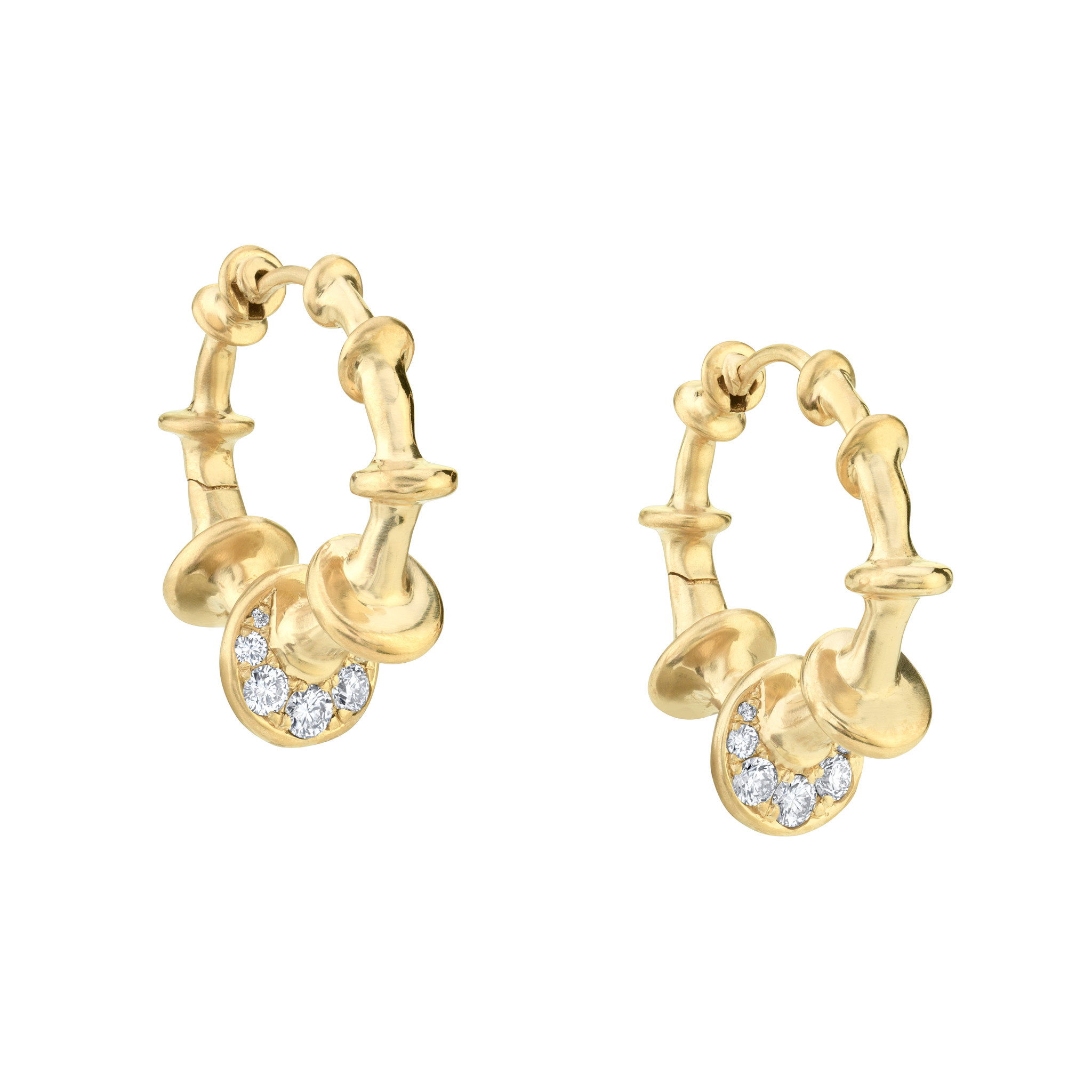VRAM Chrona Hoops with Diamonds