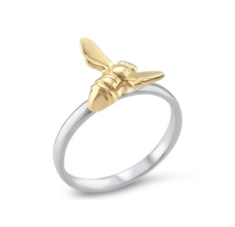 Stacking Ring Tiny Bee Mixed