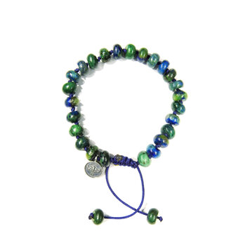 Joseph Brooks Azurite and Malachite Bracelet