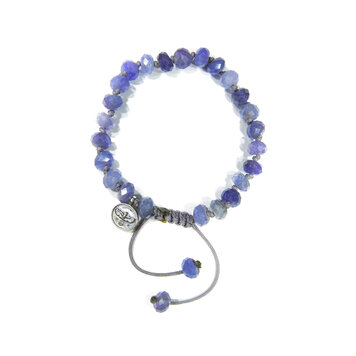 Joseph Brooks Tanzanite Bracelet 8mm