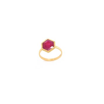 Amali Mozambique Ruby Ring