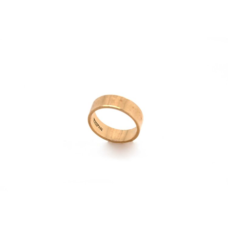 Vintage and Estate 14k Plain Gold Band