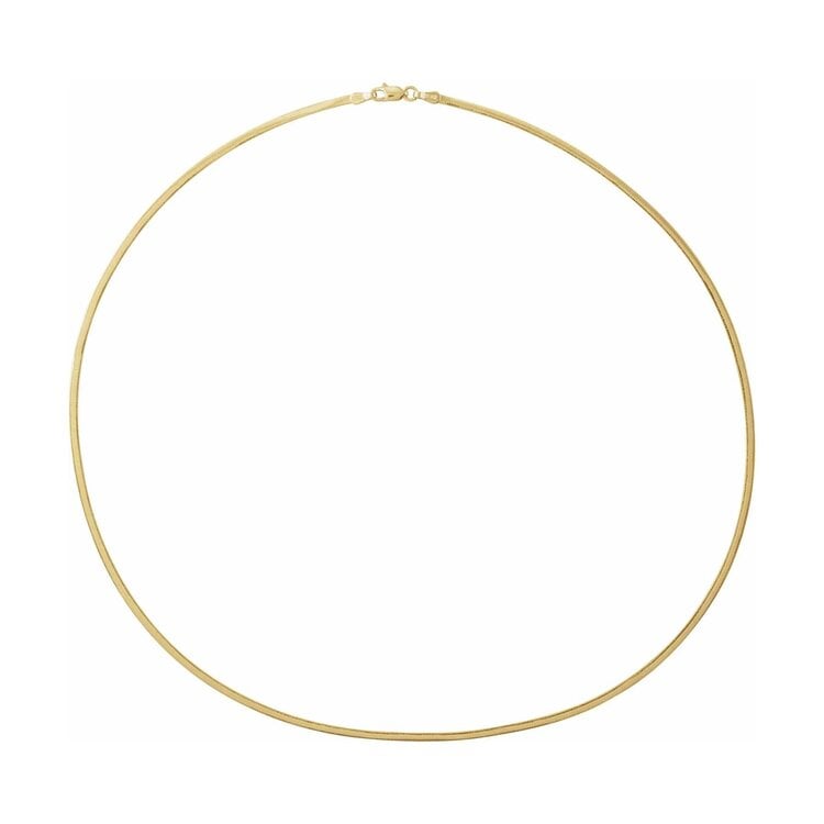 Elements by E79  Chain Necklaces Snake Chain 14K Yellow Gold 1.95mm 18"