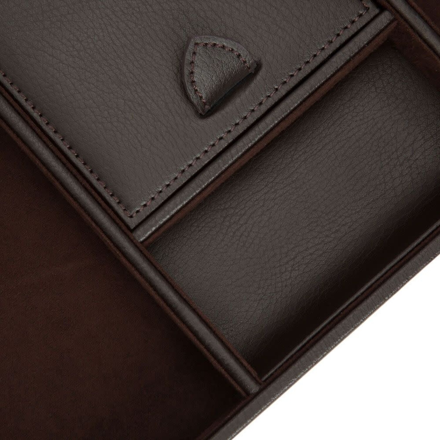 【 国内正規品 】WOLF Blake Valet レザー ウォッチカフ付バレットトレイ WOLF Blake Valet Tray with Cuff | Gearys