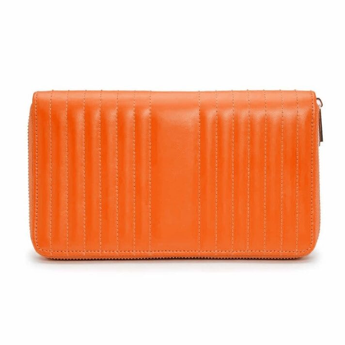 Maria Medium Zip Case Tangerine - Element 79 Jewelry