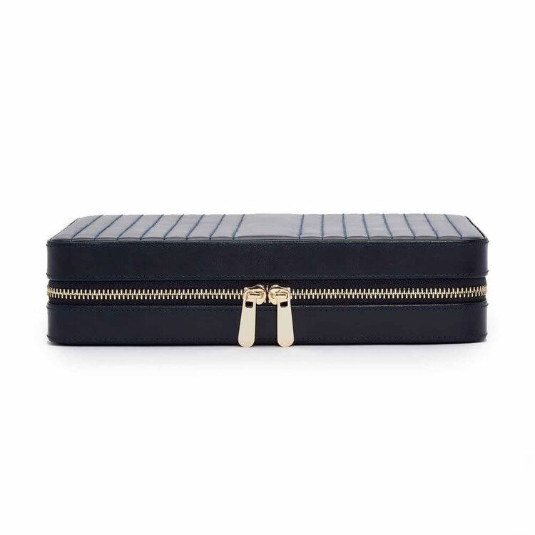 Wolf Maria Large Zip Case - Navy