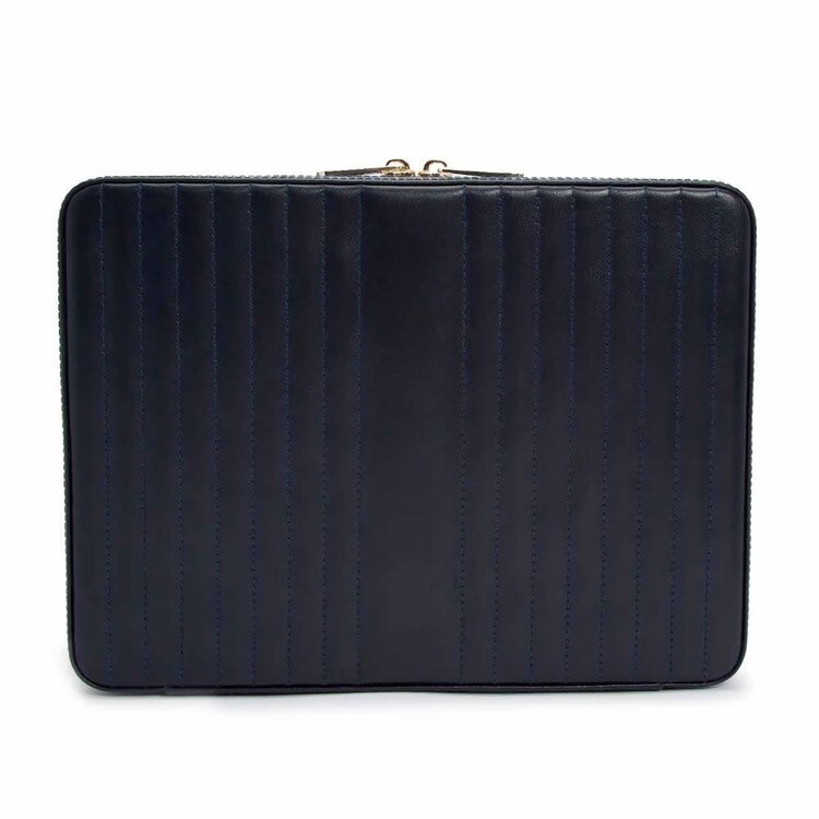 Wolf Maria Large Zip Case - Navy