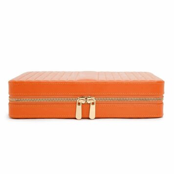 Wolf Maria Large Zip Case - Tangerine