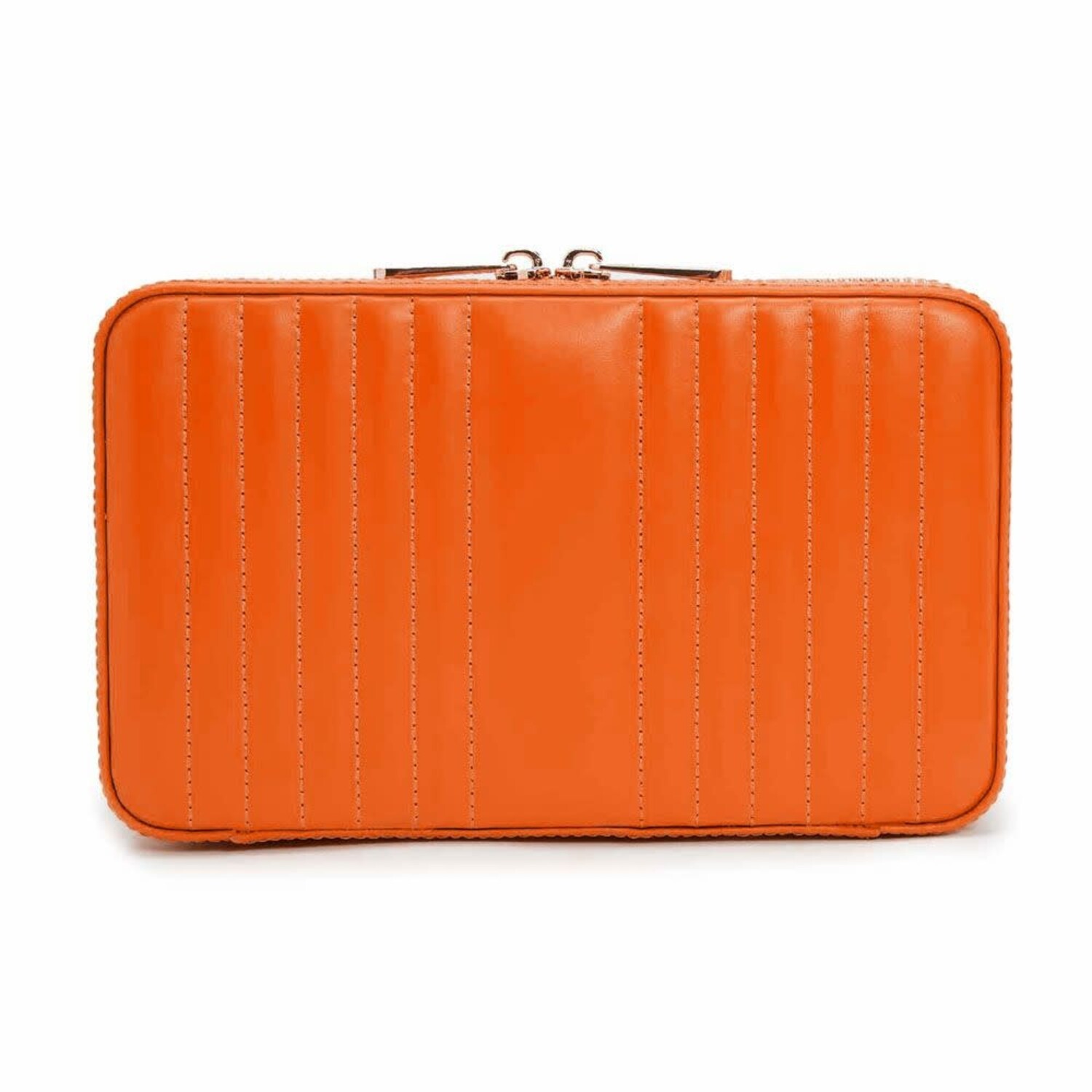 Maria Medium Zip Case Tangerine - Element 79 Jewelry