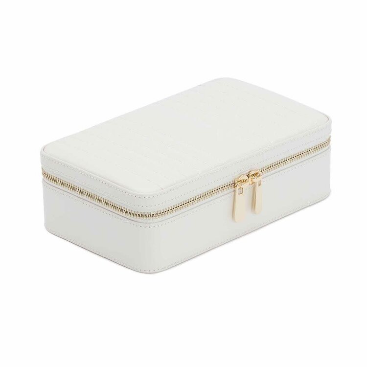 Wolf Maria Medium Zip Case - White