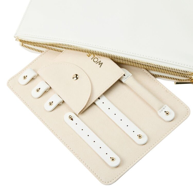 Wolf Maria Set of Three Zip Jewelry Pouches