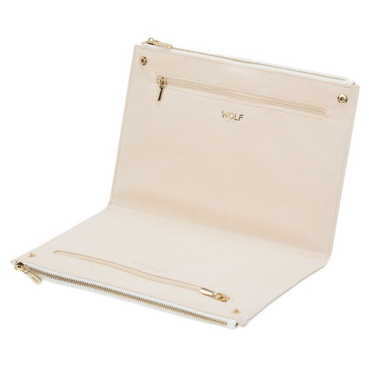 Wolf Maria Set of Three Zip Jewelry Pouches